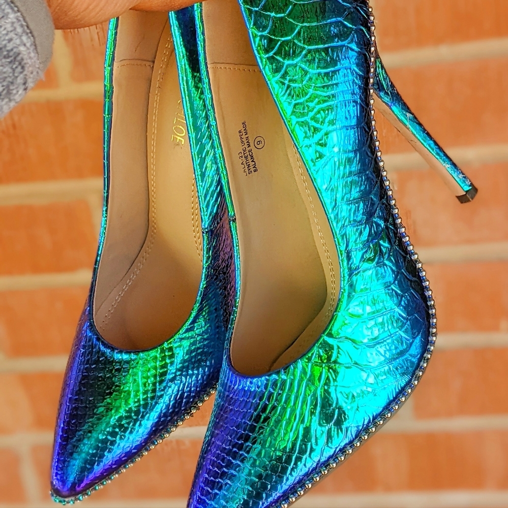 C&C Lala mermaid pumps